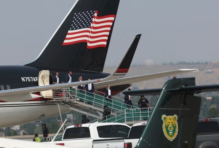 Donald Trump’s Plane Diverted While Flying To Rally In Montana Over Mechanical Issue