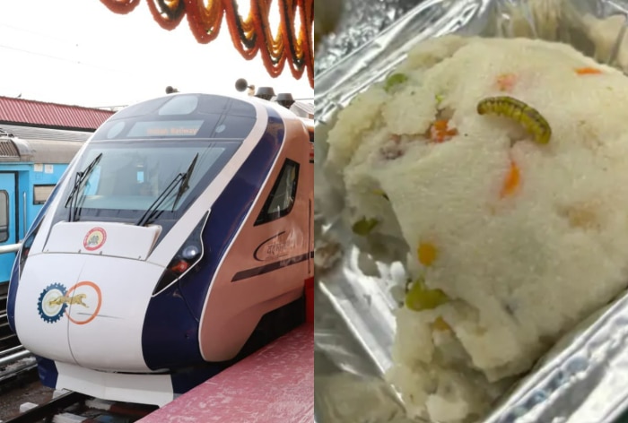 SHOCKING! Passenger Finds Worm In Meal On Vande Bharat Express, Says ‘Meal Wasn’t Replaced Despite Complain’