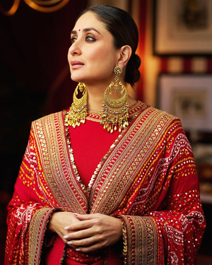 Kareena Kapoor drips royalty in fiery red Indian wear