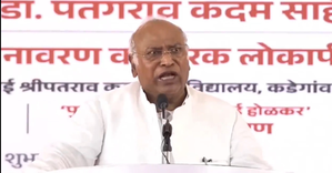 Collapse of Chhatrapati’s statue an insult to India and Maharashtra: Kharge