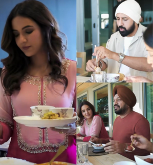 Jasmine Bhasin feasts on hearty Punjabi spread in Canada