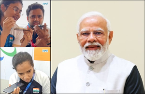 PM Modi speaks to medallists of Paralympic Games, lauds their performance