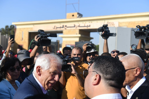 EU's Borrell visits Rafah crossing, urges political solution for Gaza conflict