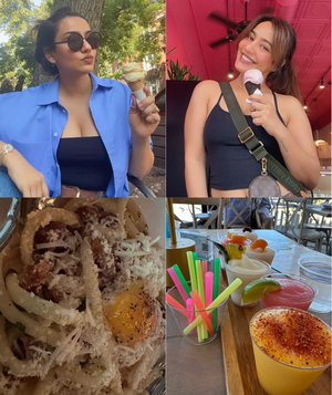 Neha Sharma shares glimpses of her culinary adventure in the 'windy city'