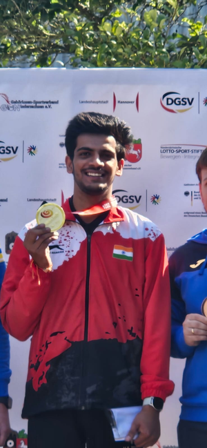 World Deaf Shooting C'ship: Shourya Saini sets record to win gold in 50m Rifle 3 Positions