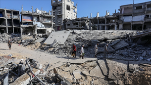 10 Palestinians killed in Israeli bombings in Gaza