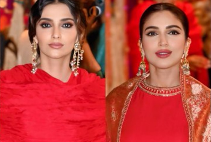 Bhumi Pednekar Hugs Sonam Kapoor in an Unseen Video From The Ambani’s Ganesh Chaturthi Celebration, Watch