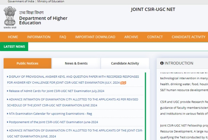 CSIR UGC NET Final Answer Key 2024 Awaited; Know More About Percentile And Normalization Procedure