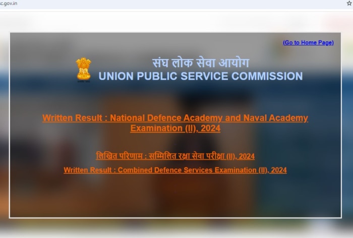 UPSC NA, NDA 2 Result, CDS 2 Result 2024 declared; Check roll numbers, direct link here