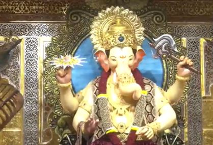 Anant Ambani Donates Rs.15 Crore Gold Crown To Lalbaugcha Raja Ahead Of Ganesh Chaturthi, Watch