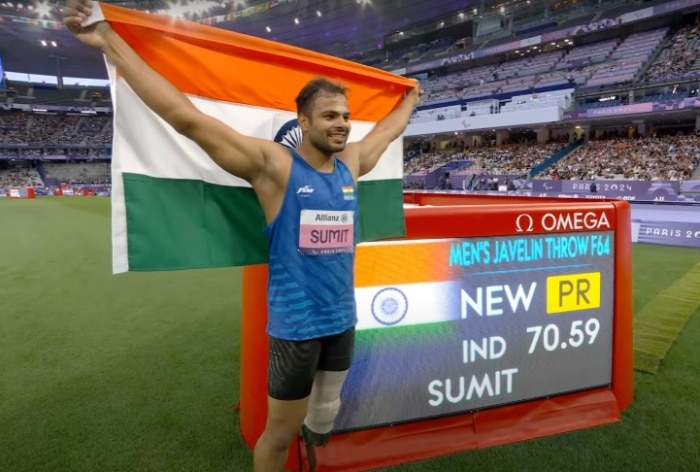 Sumit Antil Breaks Own Record Twice To Defend Paralympics Javelin Gold In Paris, India’s Medal Tally Rises To 14