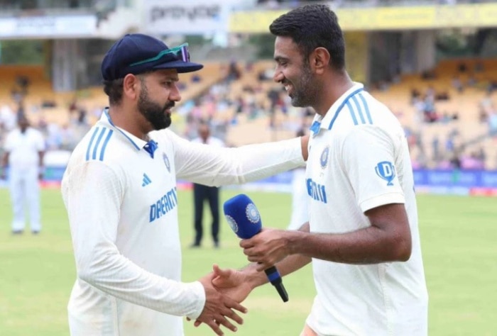 R Ashwin makes fun of Rohit Sharma after an emphatic win over Bangladesh, says…