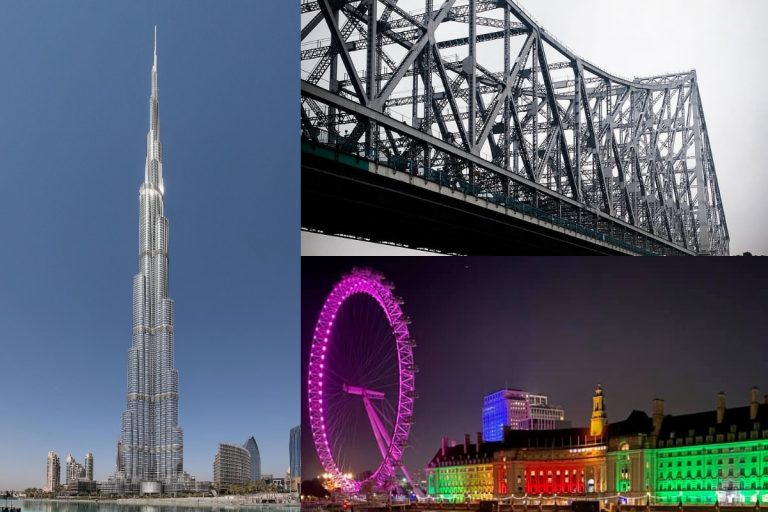 Burj Khalifa, London Eye, and Howrah Bridge have a common TATA connection, and that is…