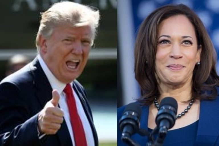 Vice-President Kamala Harris, Former President Donald Trump Tied In Poll Ahead Of Debate