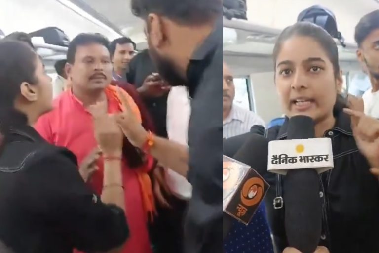 BJP Workers Misbehave With Woman On Vande Bharat Express Flagged Off By PM Modi On Saturday, Video Goes Viral