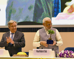 Democratise solar manufacturing and technology to help developing countries: PM Modi (Ld)