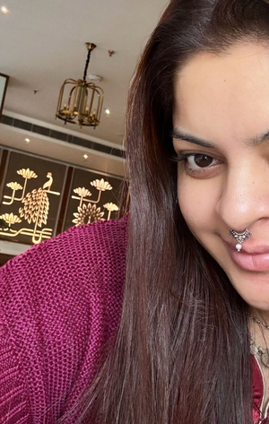 Sneha Wagh flaunts edgy septum ring