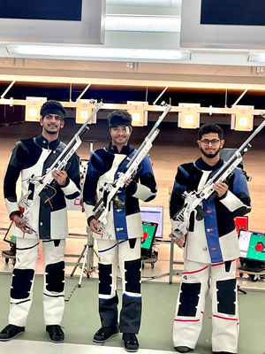 Dhanush sinks world records as India make clean sweep in men's Air Rifle at Deaf World C'ship