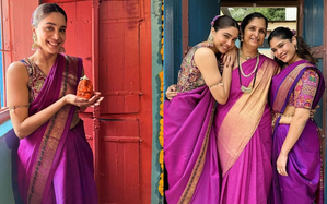 Sharvari wears 35-year-old Kanjivaram saree passed down from her ‘aaji’