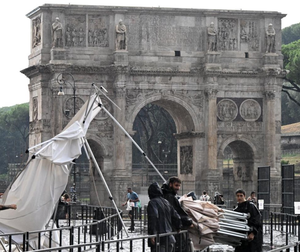 One missing, dozens stranded as floods lash Italy