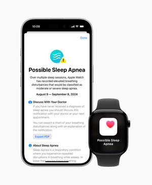 Sleep apnoea tool arrives on Apple Watch, hearing health on AirPods Pro 2