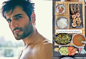 Karan Tacker's mid-week meal includes plethora of 'hari sabzi'