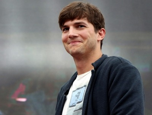 Ashton Kutcher says he behaves differently with his two children