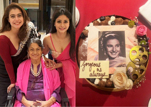 Kajol pens birthday note for 'beautiful goddess' momma Tanuja as she
 turns 81