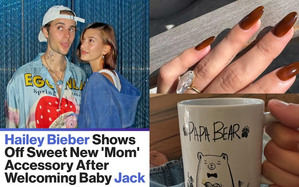 Justin Bieber, Hailey celebrate parenthood with cute accessories