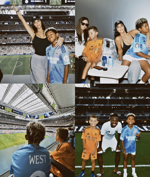 Kim Kardashian enjoys Soccer Mom Tour in Madrid with kids