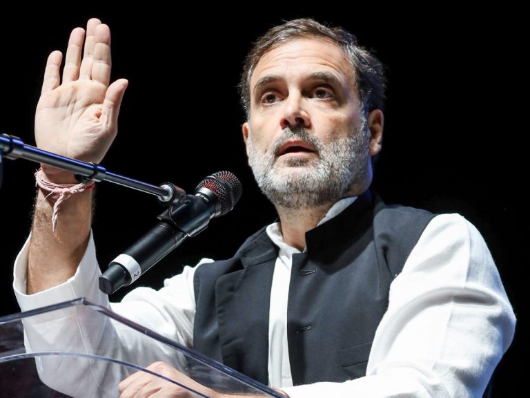 ‘Darr Nikal Gaya Aab’: Rahul Gandhi Launches Scathing Attack On PM Modi; BJP Calls Him Black Spot in Indian Democracy