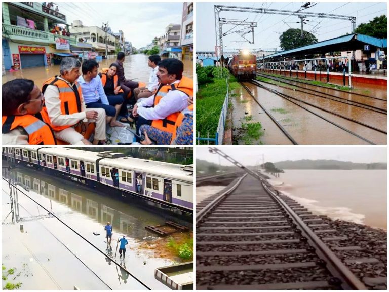 140 Trains Cancelled As Torrential Rains Create Havoc In Telangana, Andhra Pradesh, IMD Issues Warning