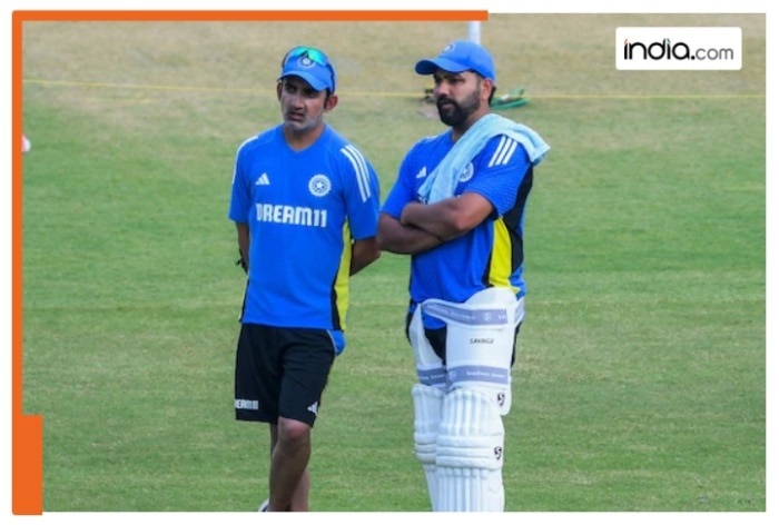 WATCH: Rohit Sharma running towards his car to escape from his fans after practice in Mumbai