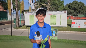 DGCL 2024: 12-yr-old Aditya Misra, the youngest participant, wants to become a pro golfer