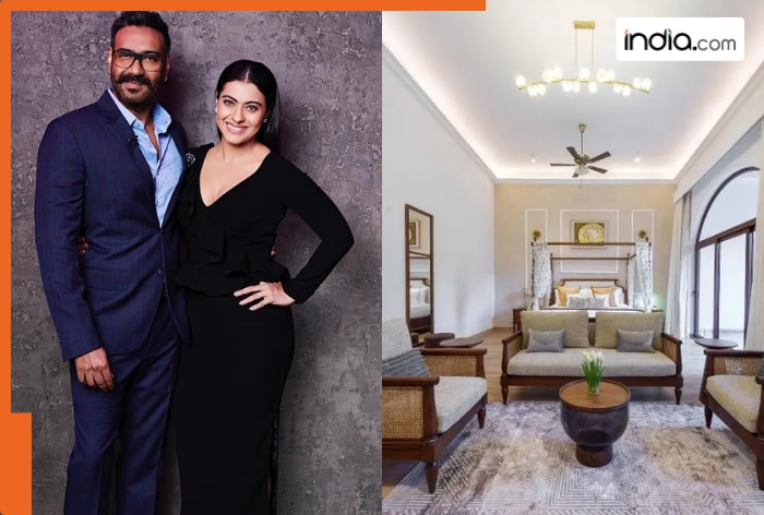 Inside photos of Kajol and Ajay Devgn’s beautiful bungalow in Goa, you can rent the luxurious space for a daily rate of Rs….