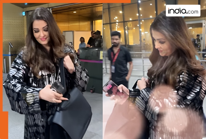 Amid divorce rumours with Abhishek Bachchan, Aishwarya Rai’s new phone wallpaper breaks the internet, has a picture with…, watch viral video