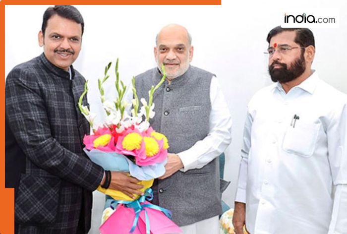 Mahayuti leaders Devendra Fadnavis, Eknath Shinde and Ajit Pawar meet Amit Shah, JP Nadda ahead of govt formation in Maharashtra