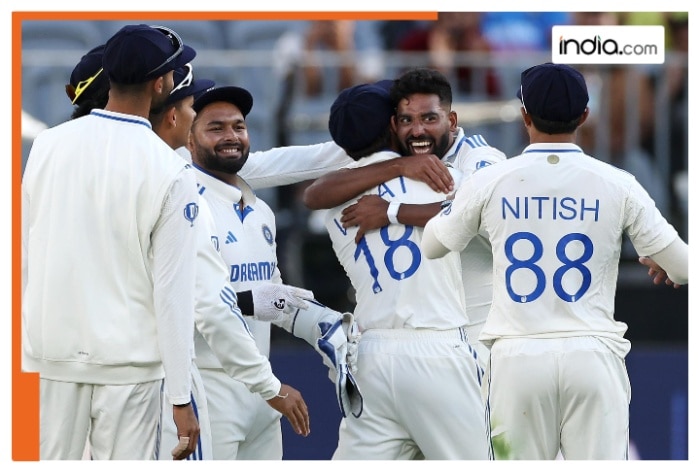 WATCH: Mohammed Siraj hits Cristiano Ronaldo’s Siuu celebration after removing Matt Renshaw