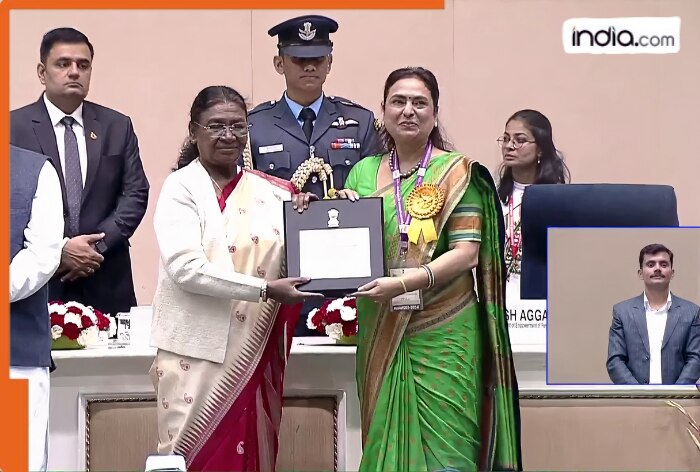 President Droupadi Murmu offers National Award for Empowerment of Persons with Disabilities to Minda Corporation