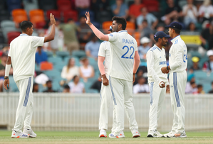 Harshit Rana scalps 4-44 as India bowl out Australian Prime Minister's XI for 240