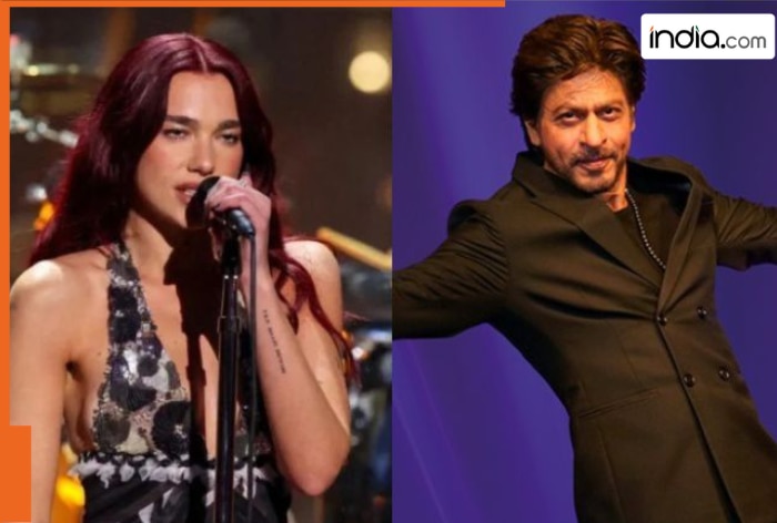 Netizens express disappointment after Dua Lipa performs a viral mashup song of Shah Rukh Khan: ‘Lip syncing toh…’